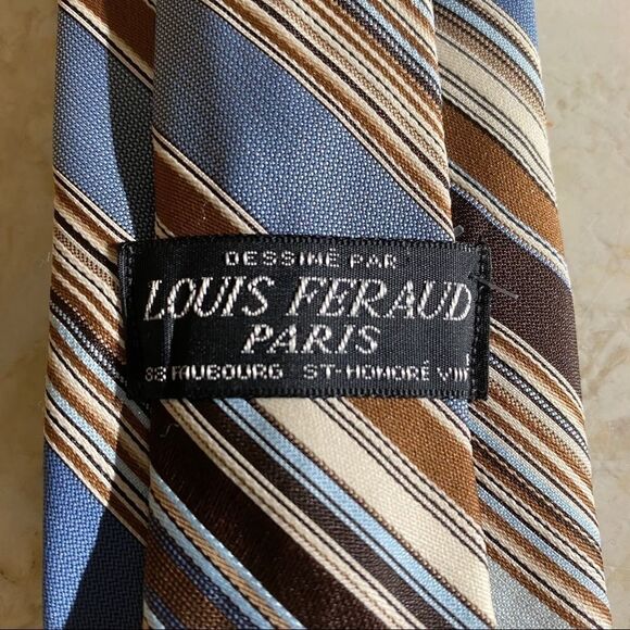 Vintage Louis Feraud Paris Tie - Picture 5 of 8